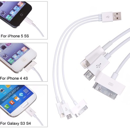 All in one cable charger
