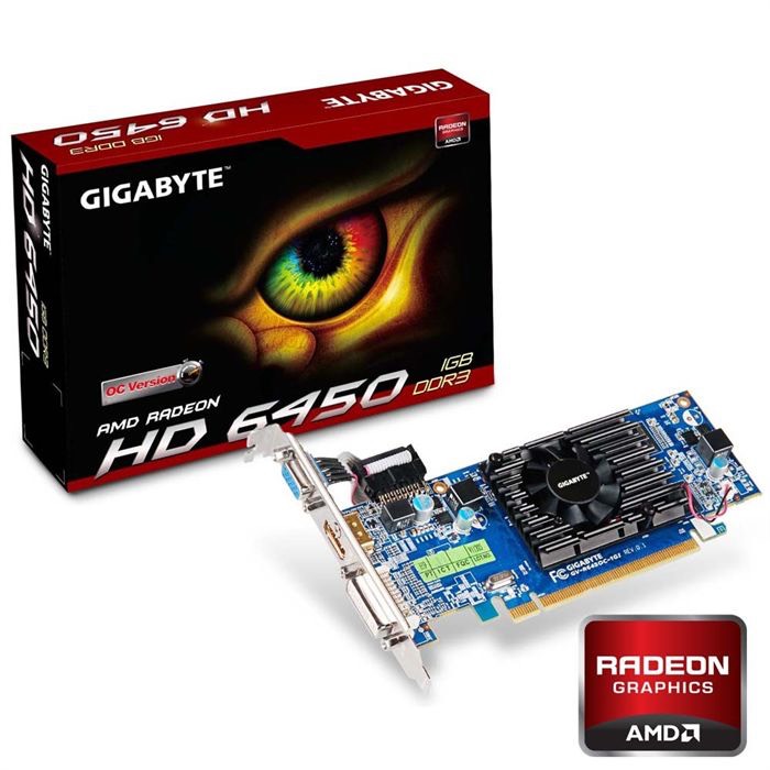 Gigabyte AMD Radeon HD 6450 