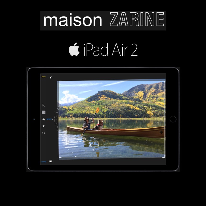 iPad air 2 ad