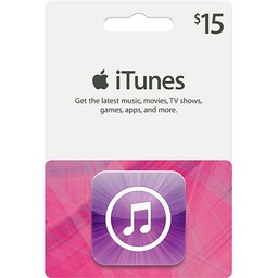 iTunes $15